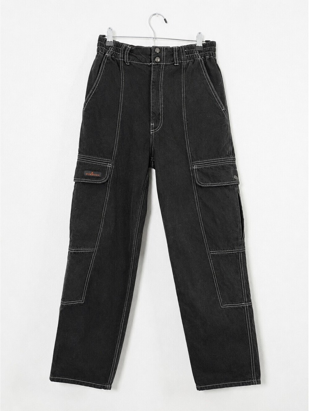 BDG Urban Outfitters Relaxed Skate Cargo Jeans Black Men’s 30 Y2K